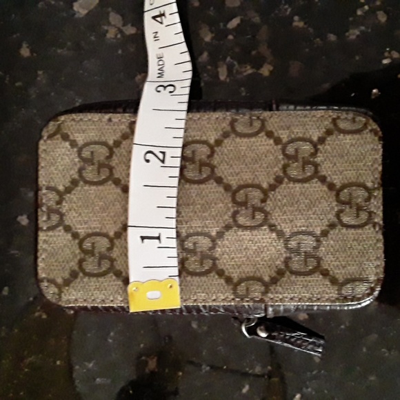 Auth GUCCI Pouch/Card Wallet/Cigarette Holder, Brown/Tan - Picture 12 of 15